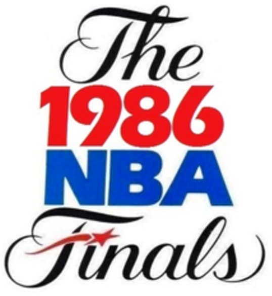 NBA Finals 1985-1986 Logo iron on paper